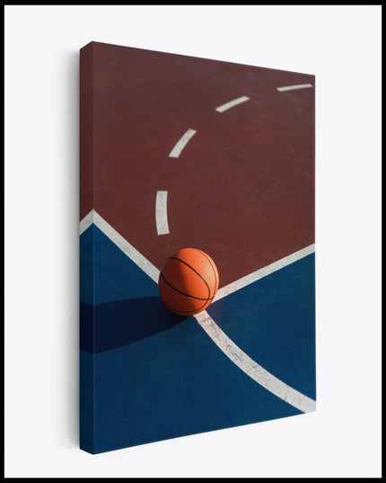 Basketball Court Canvas