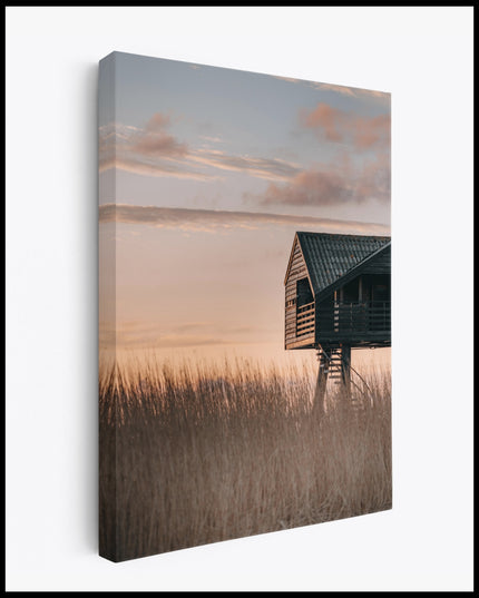 Beach Hut Canvas