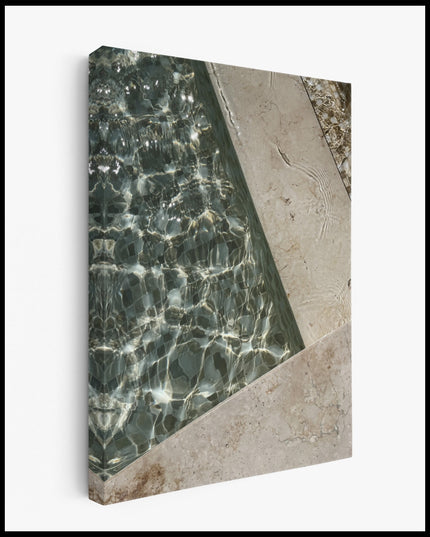 Marble Swimming Pool Canvas