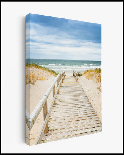 Way to the Beach Canvas