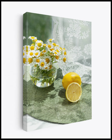 Lemon & Chamomile Canvas