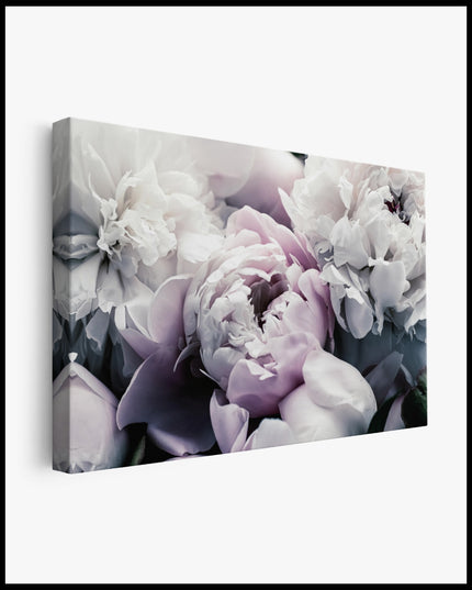 Pink Pastel Flowers Canvas