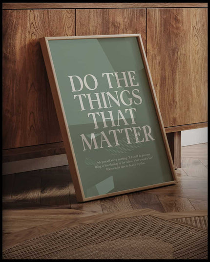 Do Things Poster