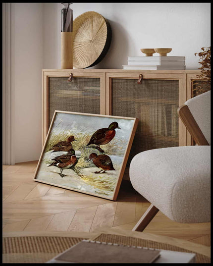 Braune Enten Poster