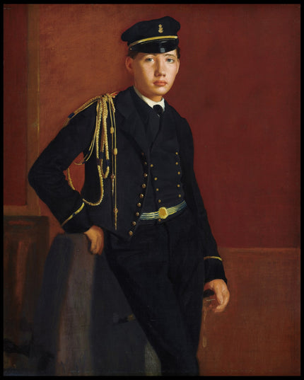 Achille De Gas in the Uniform of a Cadet