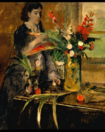 Portrait of Estelle Musson Degas