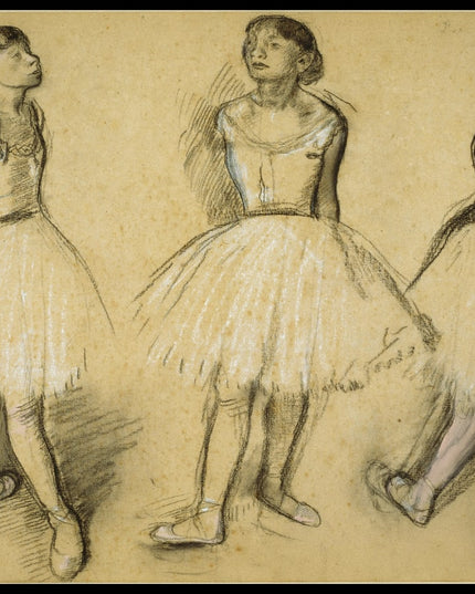 Three Studies of a Dancer in Fourth Position