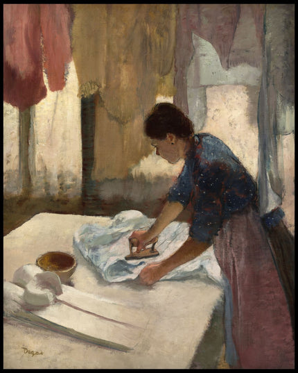 Woman Ironing (1876 and 1887)