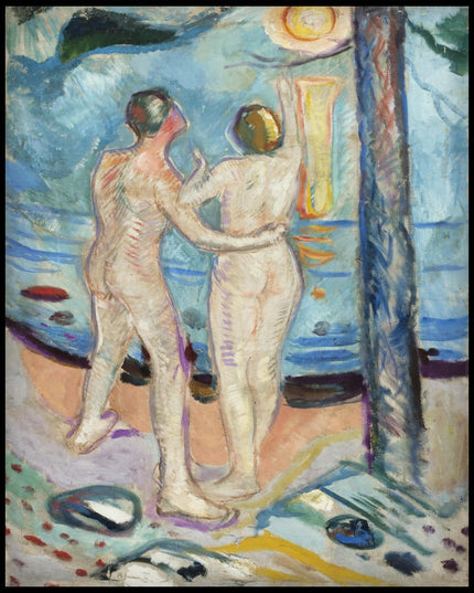 Nude Couple on the Beach