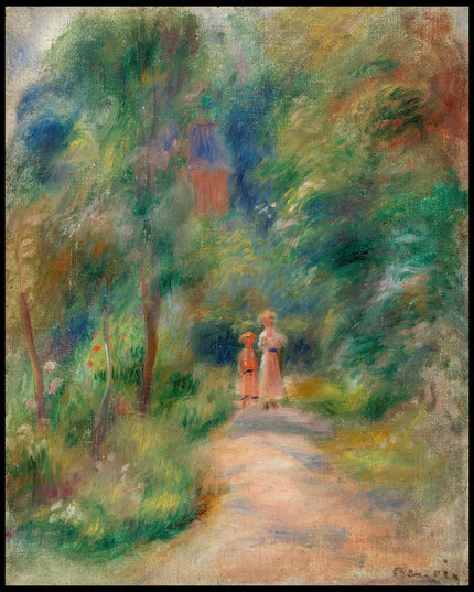 Two Figures on a Path