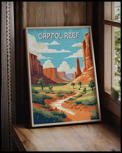 Capitol Reef National Park Poster