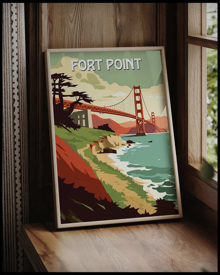 Fort Point National Historic Site Poster