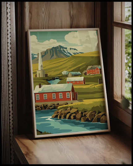 Höfn Village Poster