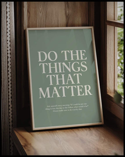 Do Things Poster