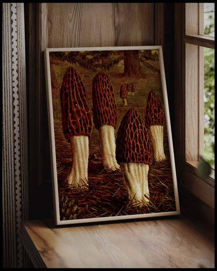 Morchella Elata