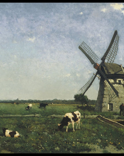 Landscape with Windmill near Schiedam